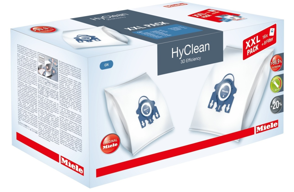 MIELE Пылесборный мешок XXL-Pack GN HyClean 3D