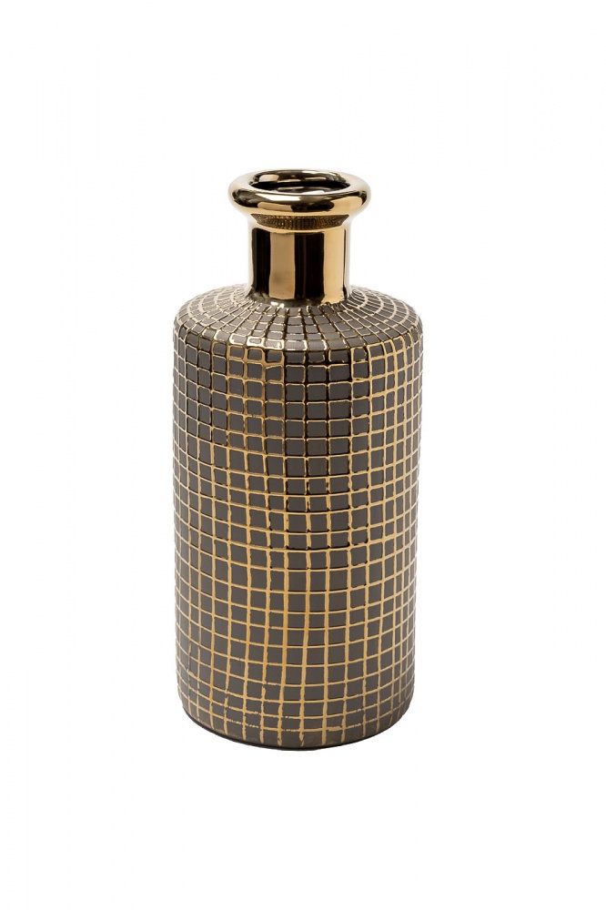 Ваза керамическая c золотым декором 18H2632-s