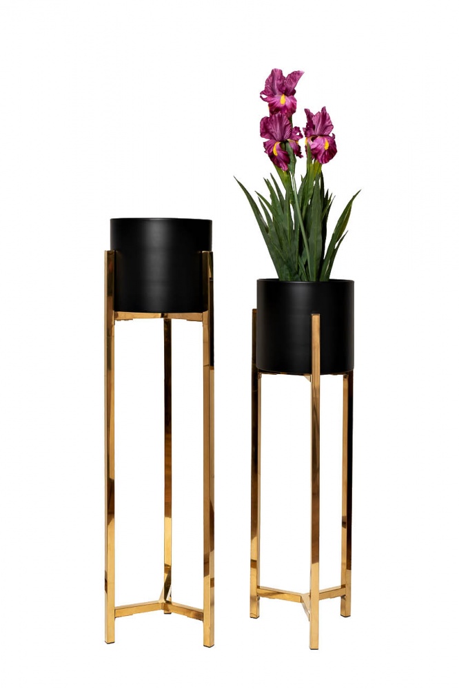Подставка под цветы (набор из 2 шт) d26*90/d26*110см