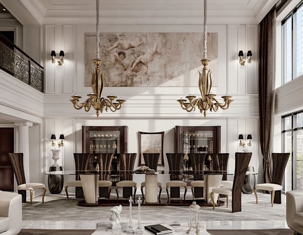 Столовая AURA фабрики Valderamobili