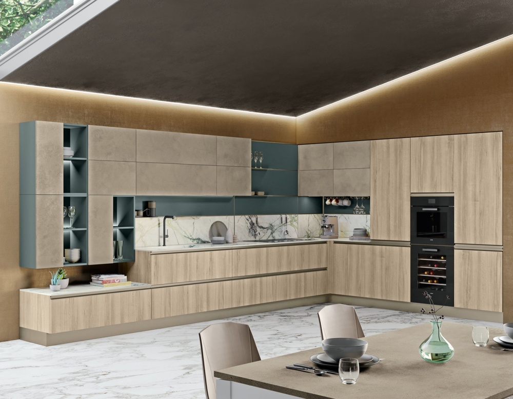 Кухня Tablet 7 в минималистичном стиле