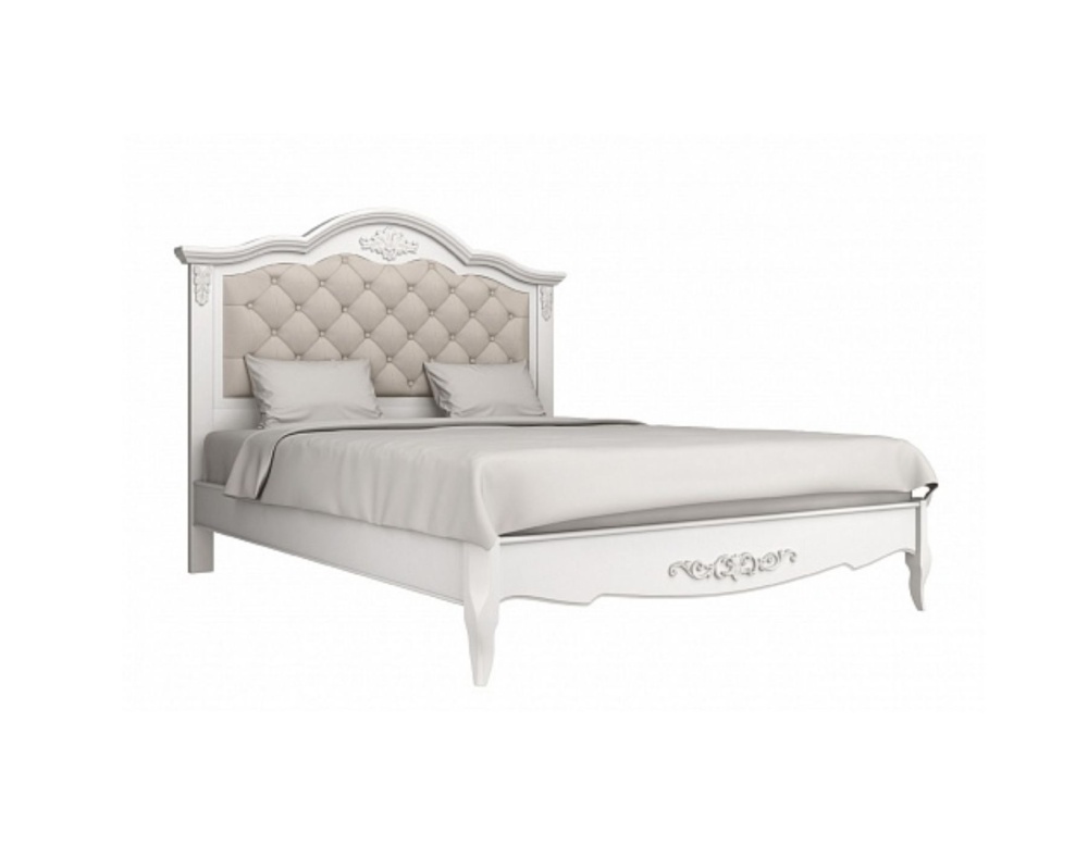 Кровать с мягким изголовьем Тиволи