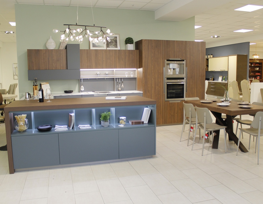 Кухня в современном стиле с островом Immagina Plus 100% Италия