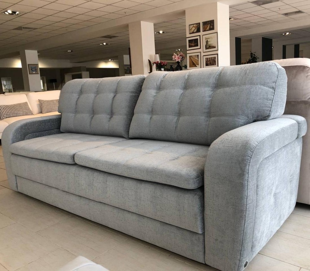 Диван кровать в серой ткани Виченца: Ваш портал в мир комфорта и стиля