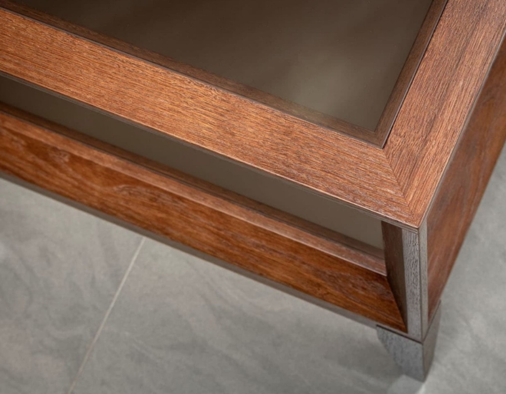 Столик кофейный со стеклом Тоскана Classico Italiano