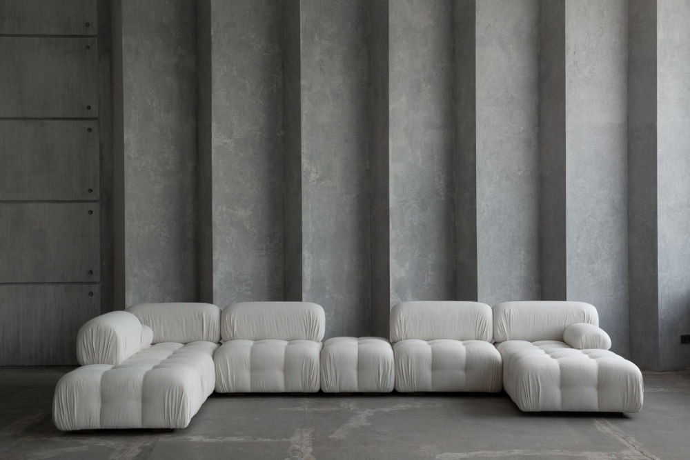 Диван прямой дизайнерский светлый FORLANINI "Венецианская симфония": изменит вашу жизнь