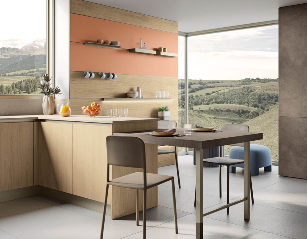 Кухня Tablet 9 в минималистичном стиле