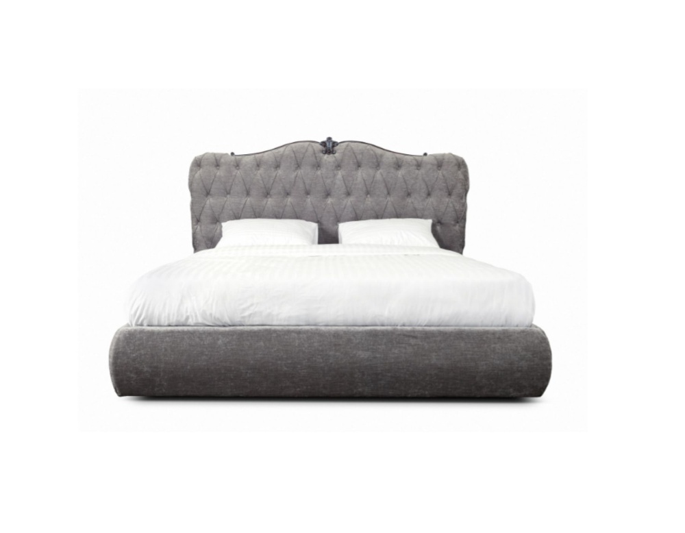 Кровать мягкая с контейнером и подъемным механизмом Тиволи Classico Italiano