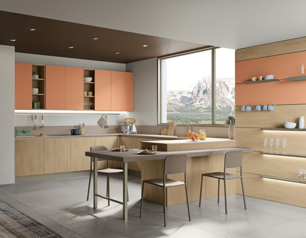 Кухня Tablet 9 в минималистичном стиле