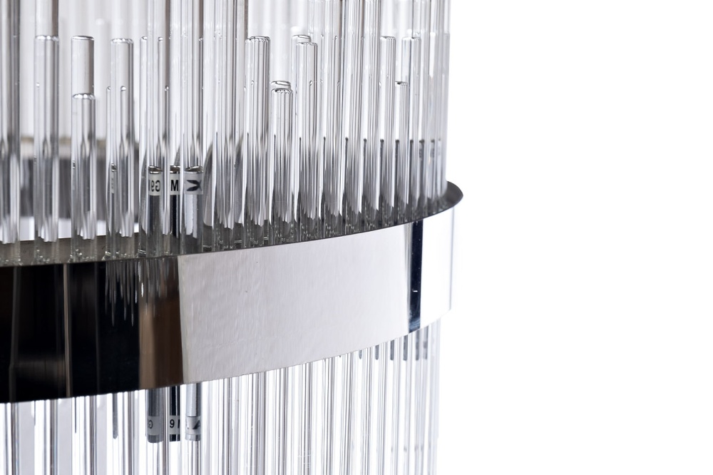 Люстра Cleo M хром d60см h35см