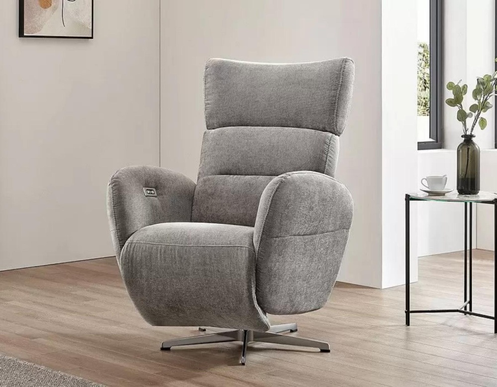Кресло-реклайнер Star, серый