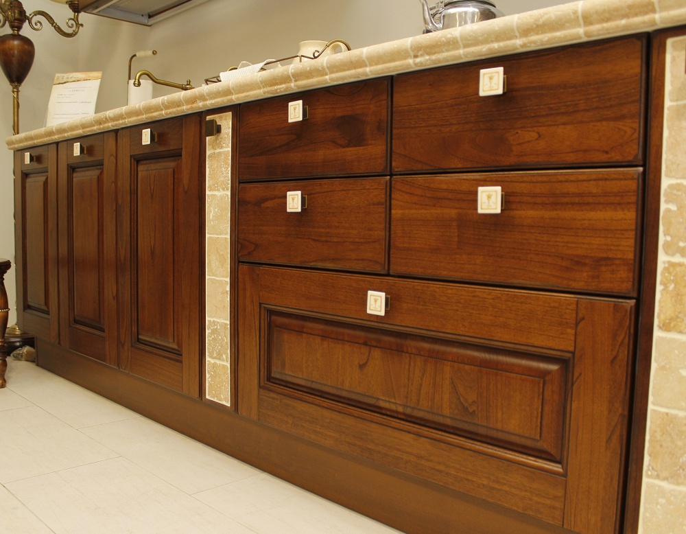 Деревянная кухня купить Laura Италия LUBE cucine в Королёве